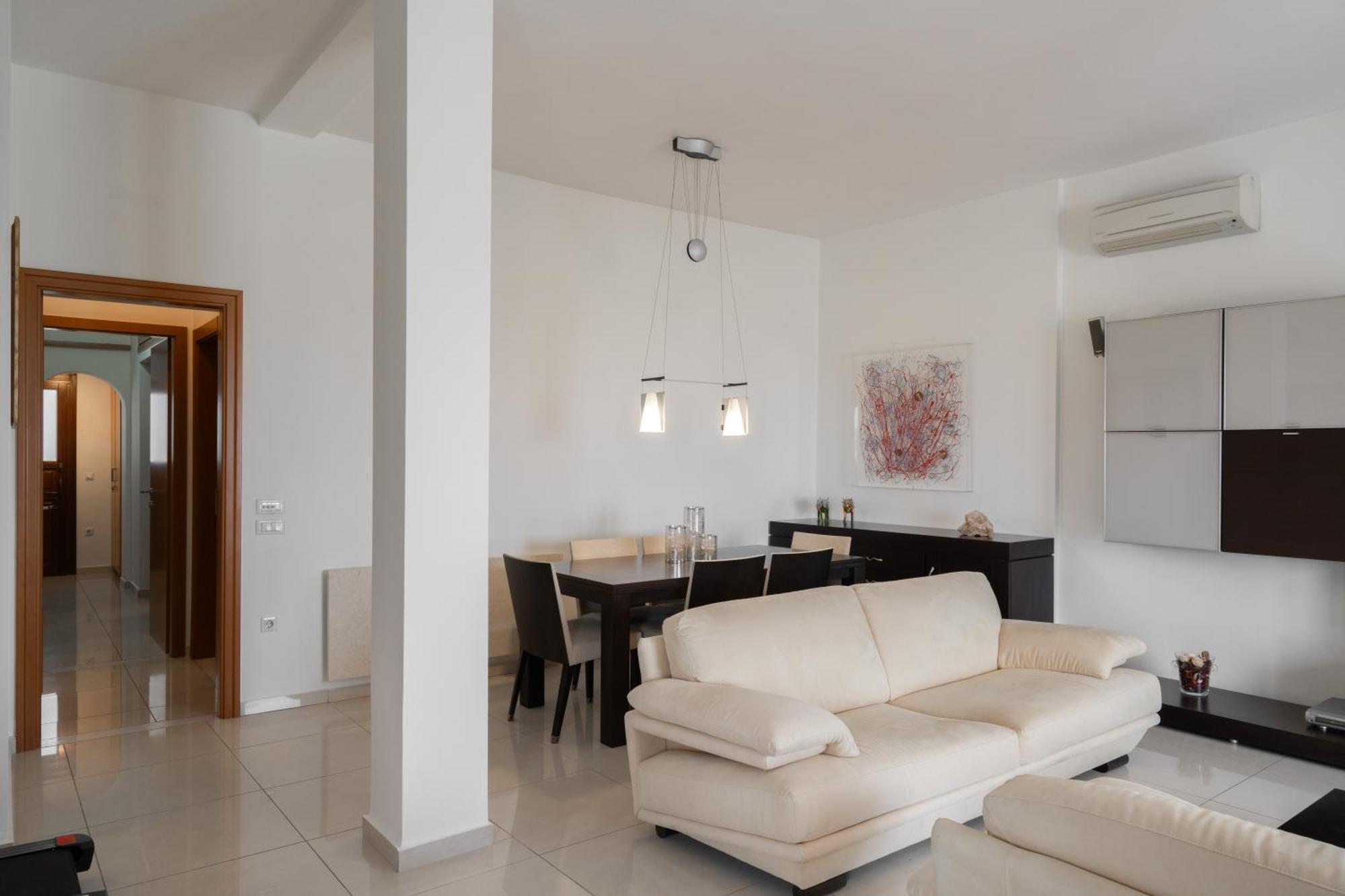 Central Seaview Heven Apartment In Fira  Luaran gambar